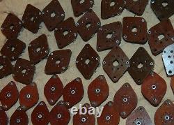 44 Pieces Nos Vintage Bakelite Tube Sockets 9 & 8 Pin 6l6g 12ax7 Ecc83 Kt88 350b