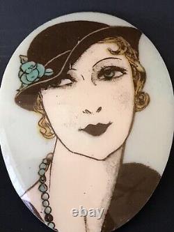 Art Deco Period French Bakelite Vintage Brooch Pin