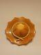 Rare 1930s Butterscotch Bakelite Gardeners Hat Brooch With Rope Trim Tested