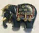 Rare Vintage BAKELITE Elephant PIN Bakelite Chinoiserie Elephant Pin