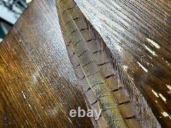 VTG ANTIQUE Ring Necked Pheasant Velvet And Bakelite Hair Pin Flapper 1930's 16
