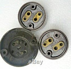 Vintage BAKELITE TOGGLE LIGHT Switch Pin & Holder 16 pcs Mix lot England