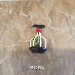 Vintage Bakelite Bird Cage With Parrot Inside Brooch, Pin
