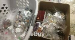 Vintage Jewelry Lot Over 650 Pieces include Gold Plate, Sterling Silver