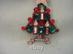 Vintage Larry Vrba LARGE Version Christmas Tree Pin