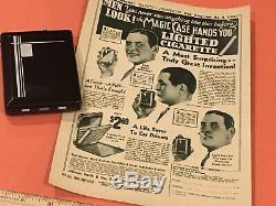 Vintage Magic Case Art Deco Cigarette Lighter Holder 1920's 1930's GM Accessory