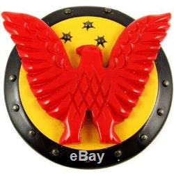 Vintage Wwii Patriotic United States Home Front Victory Eagle Bakelite Brooch